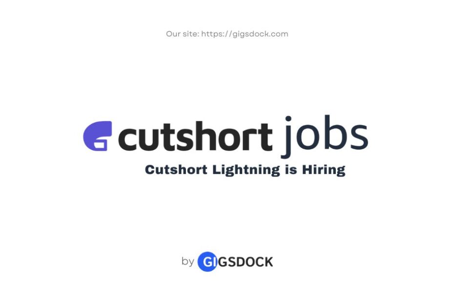 Cutshort Lightning is hiring: Explore the latest Cutshort Lightning jobs on Gigsdock.