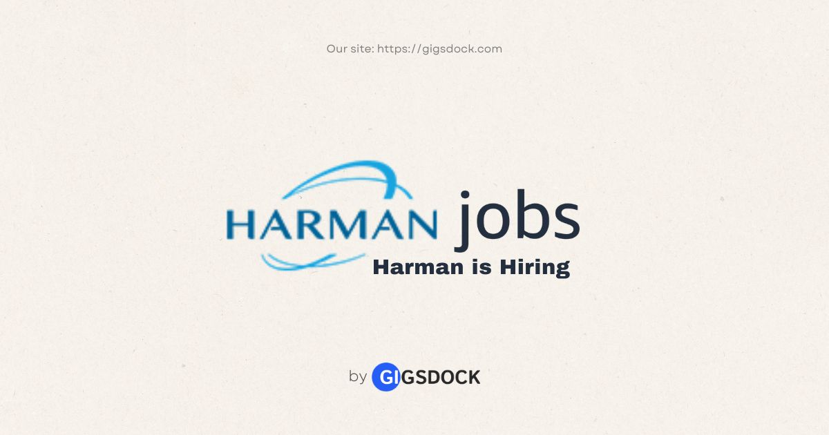 Harman Jobs