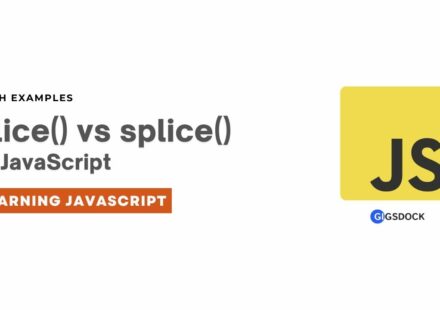 slice vs splice in javascript